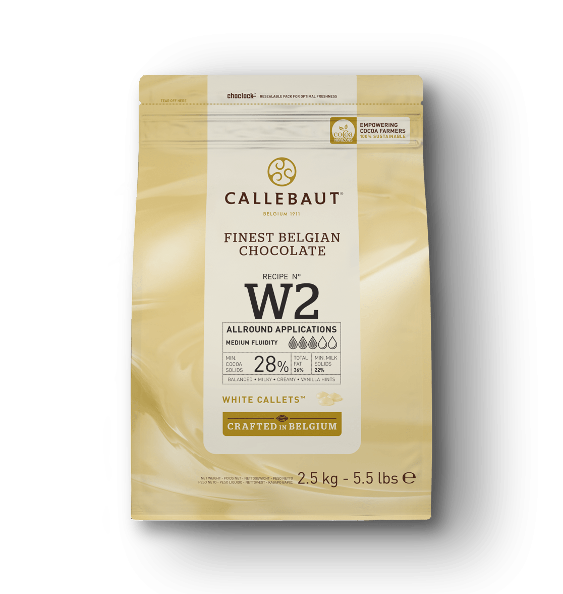 Callebaut White Chocolate: W2