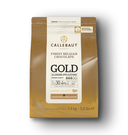 Buy Callebaut Gold Caramel Chocolate 2.5kg