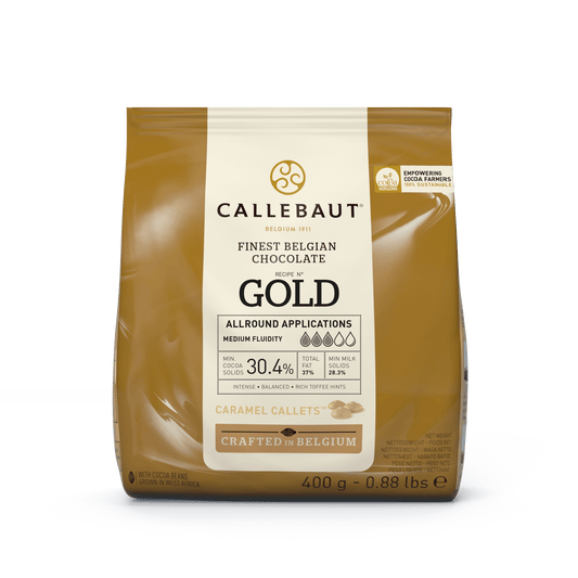 Buy Callebaut Gold Caramel Chocolate 400g