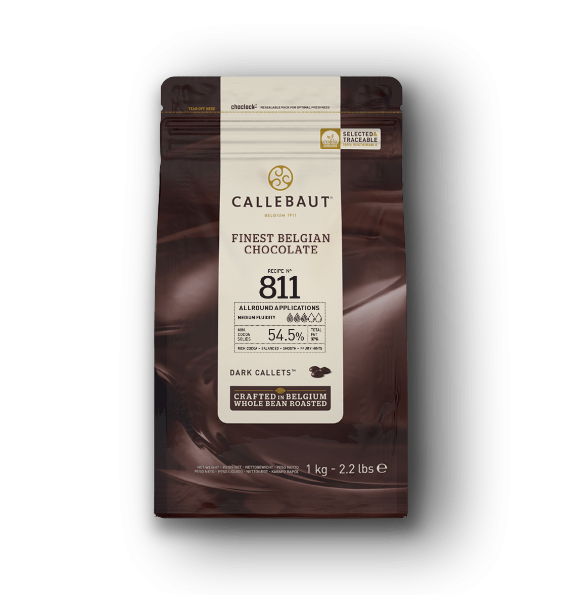 Buy Callebaut dark 811 chocolate 1kg