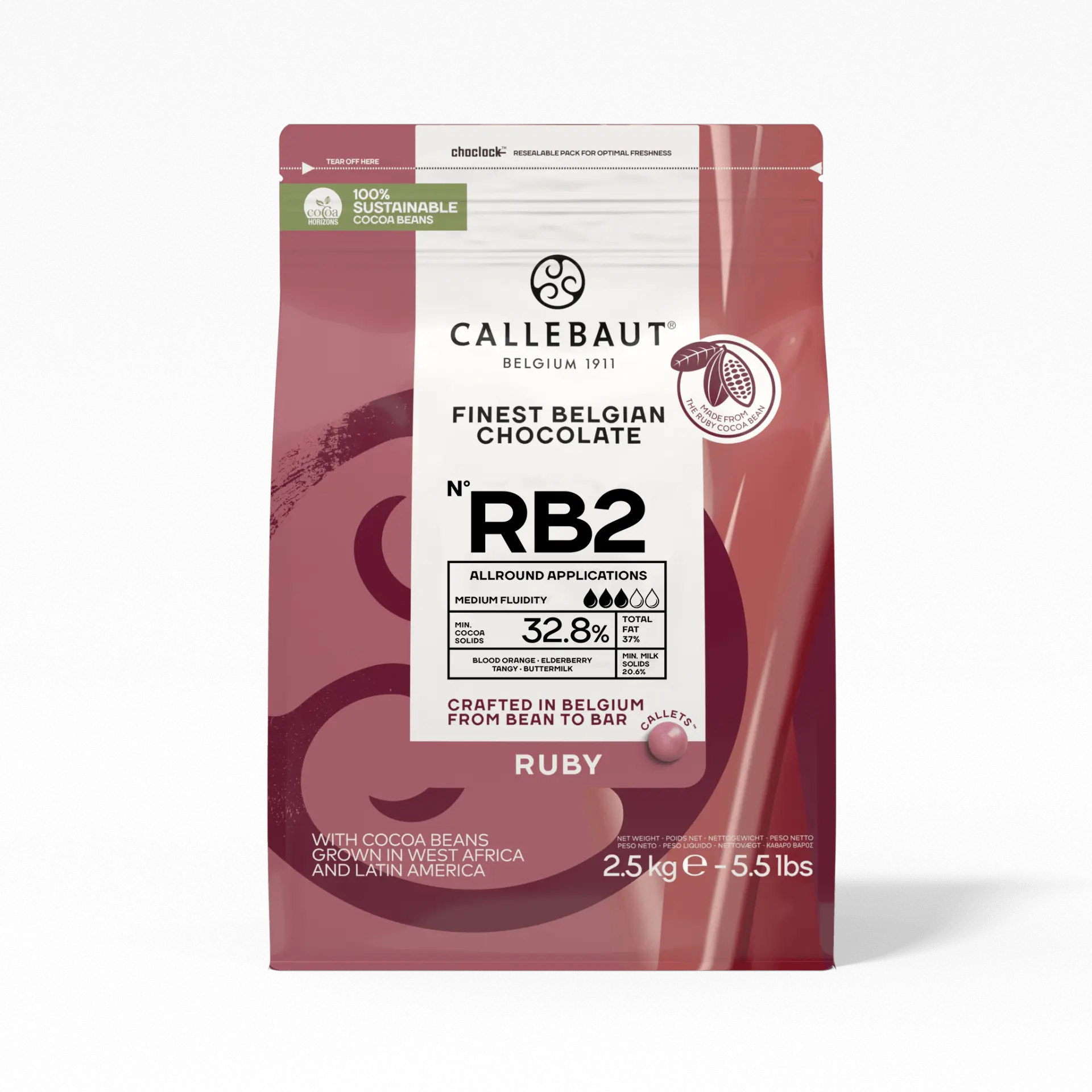 Buy Callebaut Ruby 2.5kg